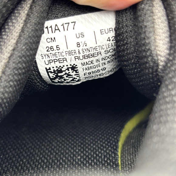 ASICS Gel-Sonoma 4 1011A177 Gray and Black Trail Running Shoes Men's US 8.5 - Picture 10 of 14